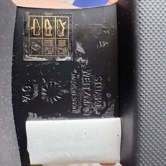 STUART Weitzman 5050 Ultralift Leather Over the Knee Platform Boots White US 6.5 - Picture 11 of 13